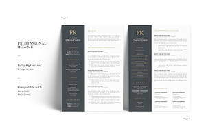 Stylish Resume Design Template