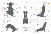 Rodents yoga, an Animal Illustration by pet design shop (Thumbnail 6 of 7)