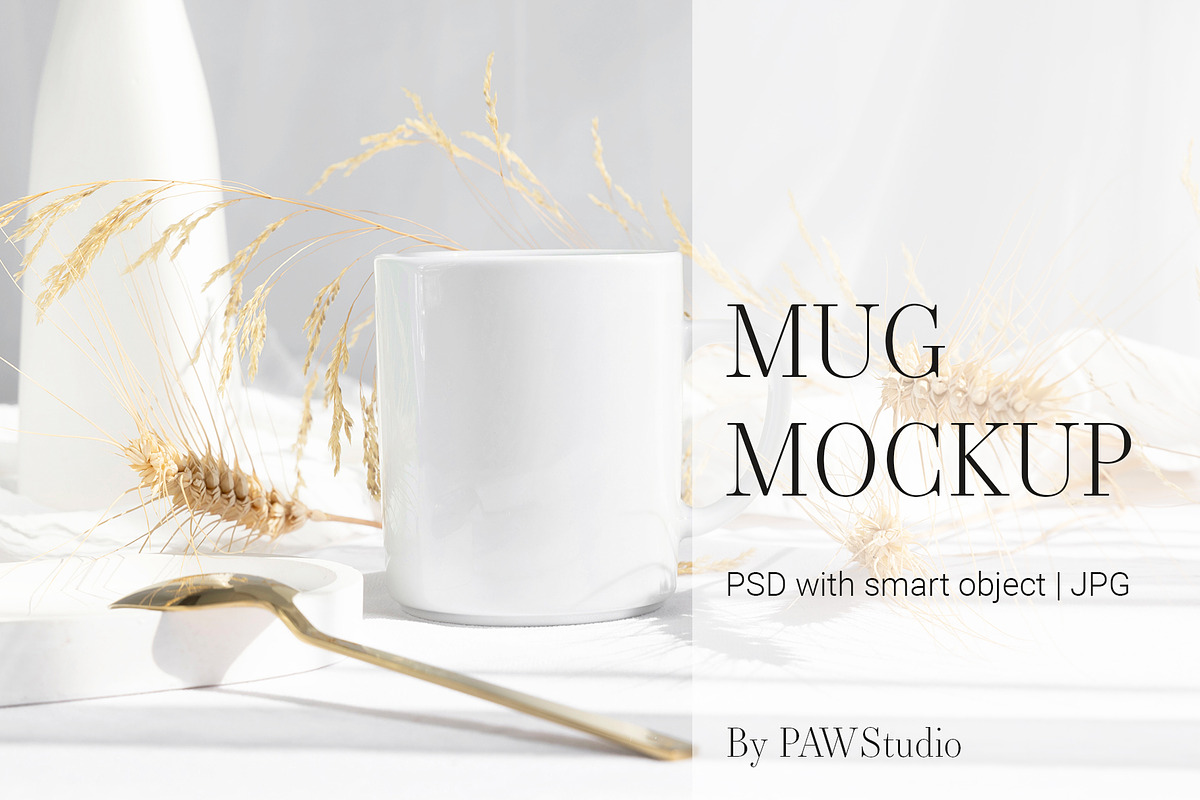 Mug Mockup Coffee Cup HRV, a Cups & Container Mockup by PawMockups (Photo 1 of 10)