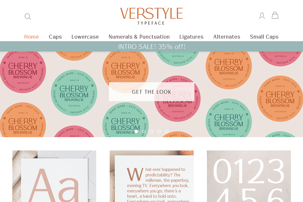 Verstyle | A Versatile Sans Serif, a Sans Serif Font by Ayca Atalay (Photo 6 of 15)