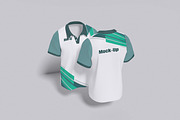Polo T Shirt Mockup, a Shirt Mockup by xavier_studio (Thumbnail 3 of 5)