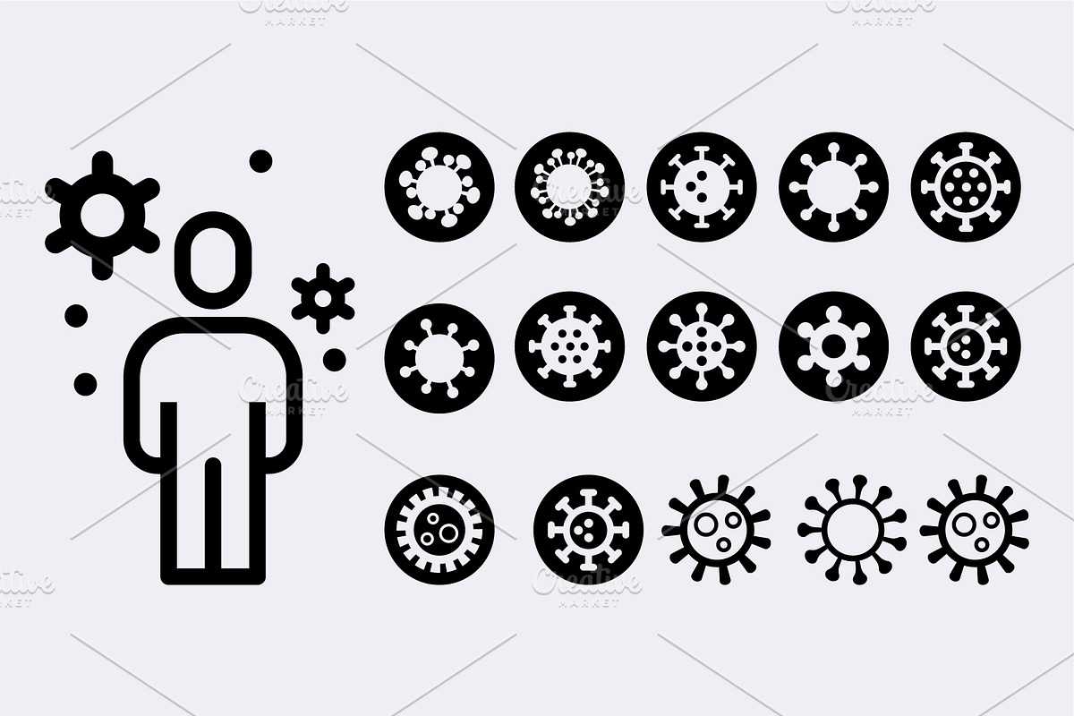 Coronavirus icons+illustrations set, a Healthcare Illustration by Vector_Art (Photo 5 of 20)
