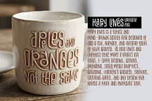 Happy Lines Uppercase Font