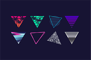 Neon Retro 80s Elements Pack, an Object Graphic by DenysHolovatiuk (Thumbnail 5 of 10)