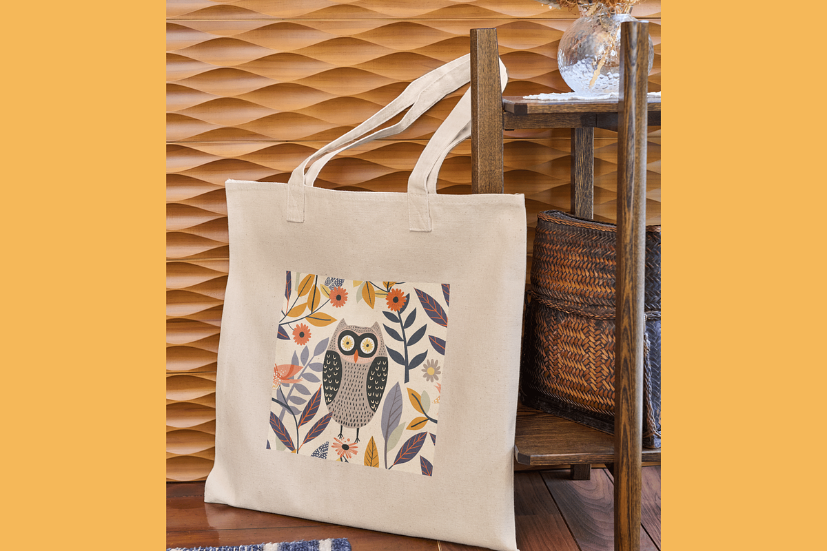Autumn Owl Digital Paper, an Animal Illustration by Paper & Pattern Studio (Photo 4 of 8)