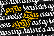 Monoline Script - Shadenia, a Script Font by Novitype (Thumbnail 8 of 13)