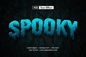 Set Of Horror Text Effect Vol 2