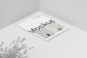 US Letter Magazine Mockup, a Books & Magazine Mockup by Mockupdaddy (Thumbnail 1 of 18)