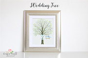 Wedding Tree Watercolor Clipart, a Texture Illustration by Corner Croft (Thumbnail 4 of 5)
