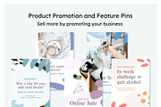 Wellness Pinterest Canva Templates, a Social Media Template by Cultive Creative (Thumbnail 10 of 12)
