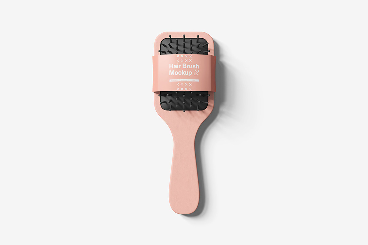 Hair Brush Mockup, a Product Mockup by bimockup (Photo 3 of 6)