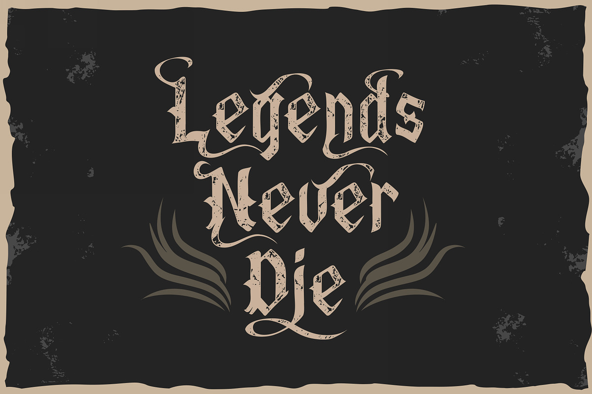 Rock'n Roll T-shirt Design, an Illustration by Fractal fonts & graphics (Photo 3 of 3)