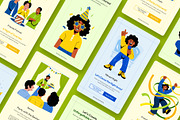 Happy Birthday Illustration Set, a Decorative Illustration by Prosymbols (Thumbnail 3 of 10)