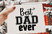 Best Dad Ever T shirt Design, a Graphic by crative8112 (Thumbnail 3 of 3)
