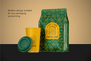 Coffee Line Art Branding Kit, a Branding & Logo Template by Lettering_Logo (Thumbnail 7 of 15)