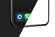 Square App Icon Branding Mockup, a Product Mockup by graphypix (Thumbnail 3 of 4)
