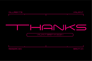 VB Cegos - Futuristic Font, a Sans Serif Font by VALIANTBROTHA (Thumbnail 8 of 8)