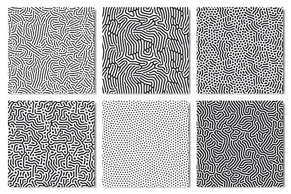 28 Organic Seamless Patterns Set, a Pattern Graphic by Krolja (Photo 2 of 8)