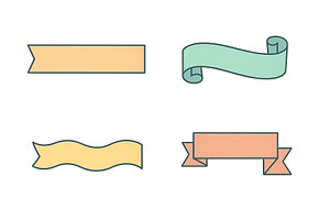Colorful decorative banners suitable, an Illustration by ZinetroN