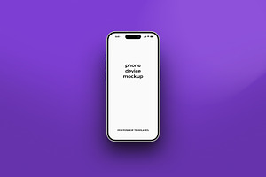 Phone Device Mockup