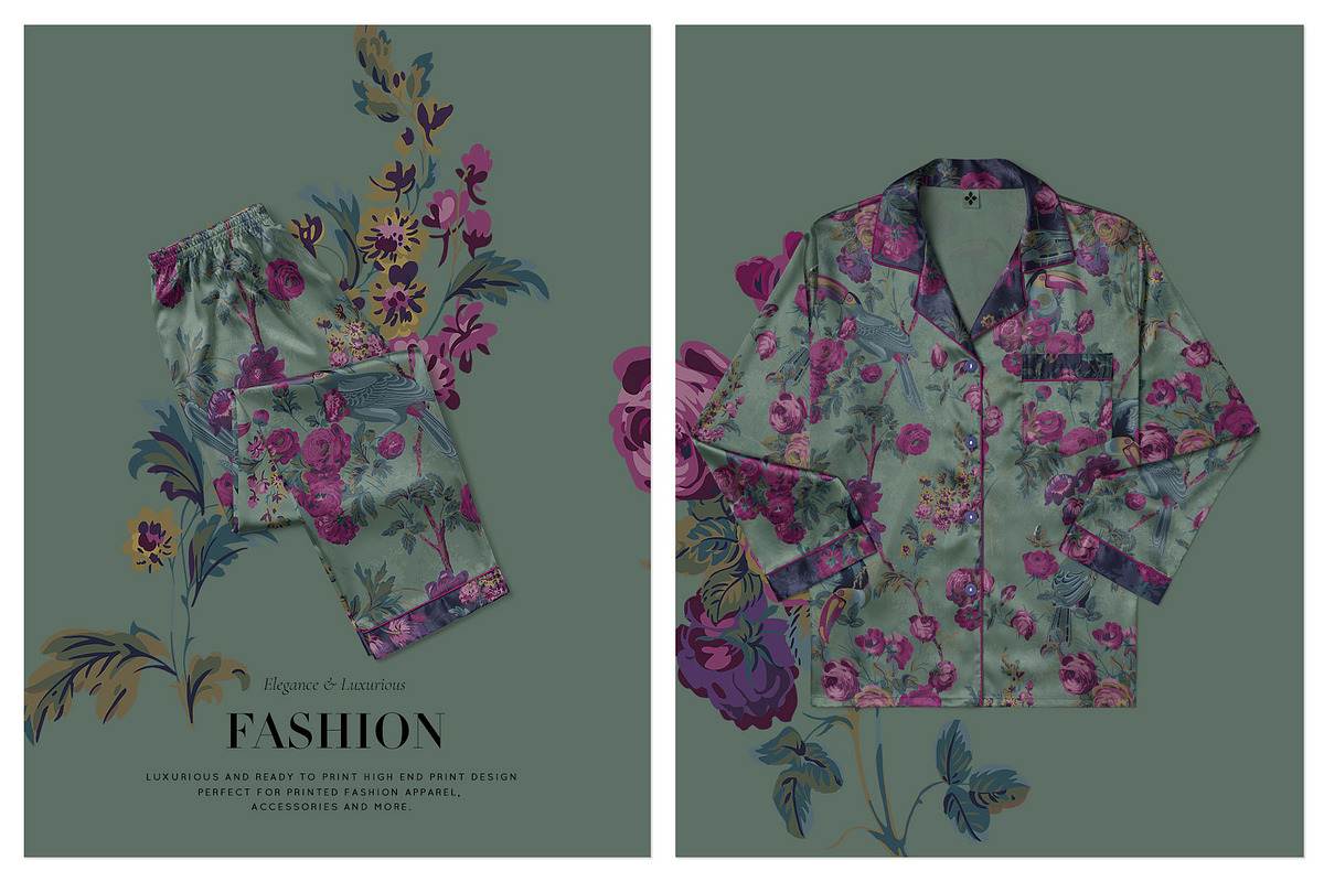 Rosa Selvaggia, Floral prints & more, a Pattern Graphic by TSTUDIO (Photo 19 of 21)