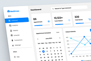 Hospital Management Admin Dashboard, an UI Kit Template by Annora Studio (Thumbnail 2 of 6)