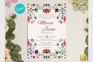 Mexican Wedding Invitation | CANVA
