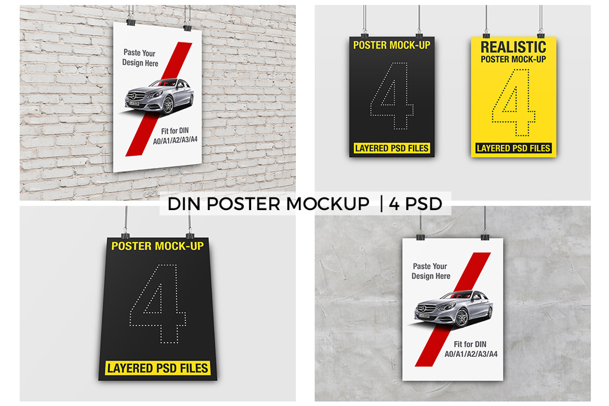Poster Mockup, a Product Mockup by aykutfiliz (Photo 8 of 14)