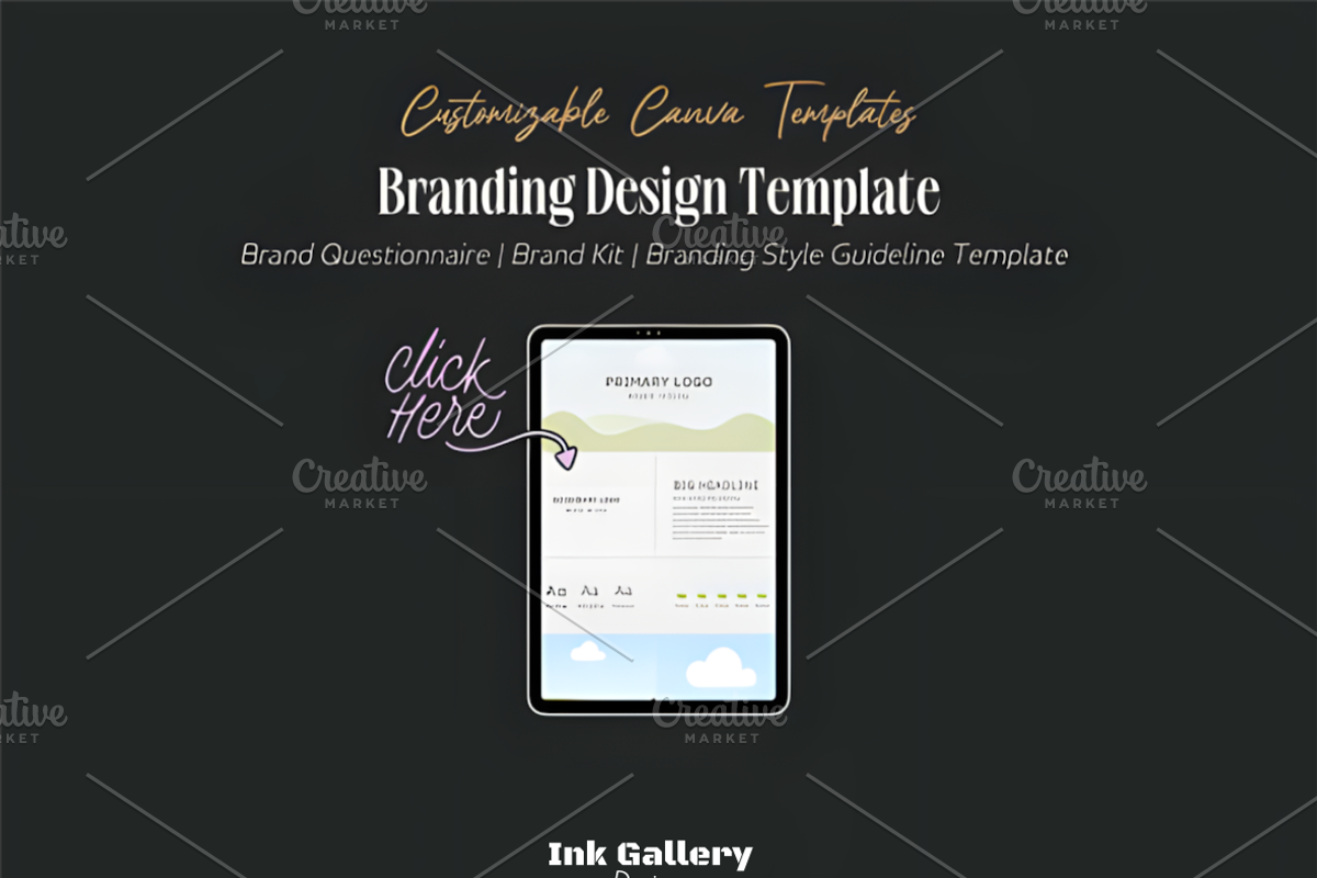 Branding Guideline Template | Brand, a Marketing Template by Ink Gallery (Photo 4 of 5)