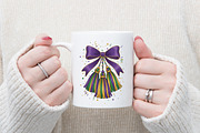 Coquette Tassel Mardi Gras Png, an Illustration by designcity5 (Thumbnail 7 of 9)