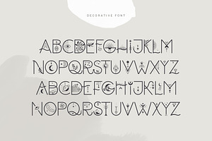 Celestial Boho Style Font Duo