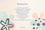 Glitter Elements & Watercolor Shapes, a Texture Illustration by Minky Moo Creations (Thumbnail 11 of 15)