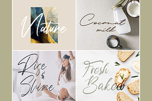 Modern Signature Font Bundle Vol 3