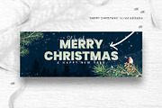Merry Christmas Facebook Cover, a Social Media Template by Amit Debnath (Thumbnail 3 of 3)