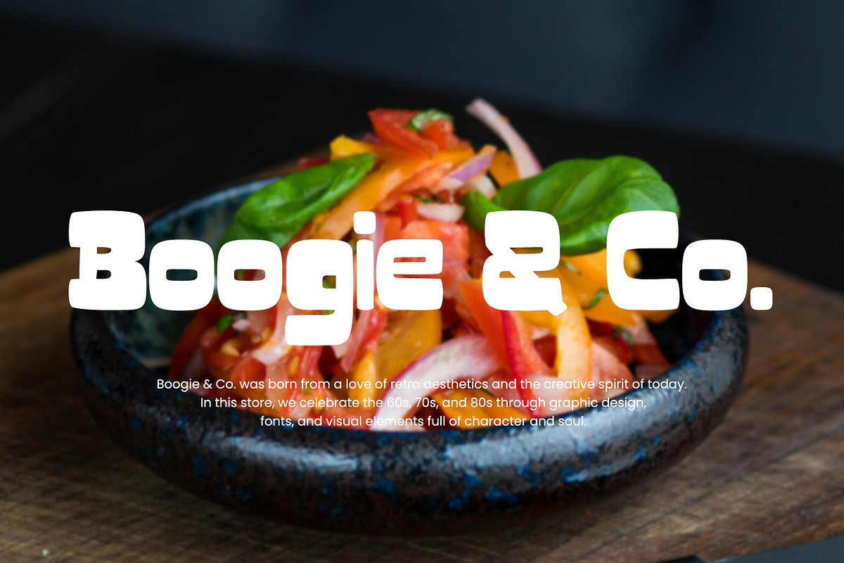 Rigs Brone | Retro Vintage Font, a Sans Serif Font by Typoraith Co (Photo 7 of 11)