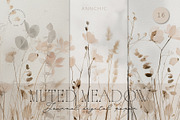Muted Meadow Floral Backgrounds, a Background Graphic by Anna Sokol (Thumbnail 1 of 6)