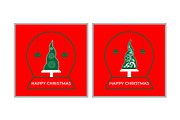 Happy Christmas Design, a Decorative Illustration by Lakhan1998 (Thumbnail 2 of 6)