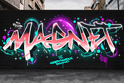 Graffiti Text Effects (10 PSD Files), a Layer Style Add-On by Hyperpix Productions (Thumbnail 6 of 14)