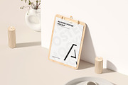 Clipboard With A4 Poster Mockup, a Books & Magazine Mockup by WebAndCat (Thumbnail 8 of 12)