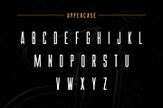 Las Valles Ultra Condensed Typeface, a Sans Serif Font by Kaligra.co (Thumbnail 19 of 23)