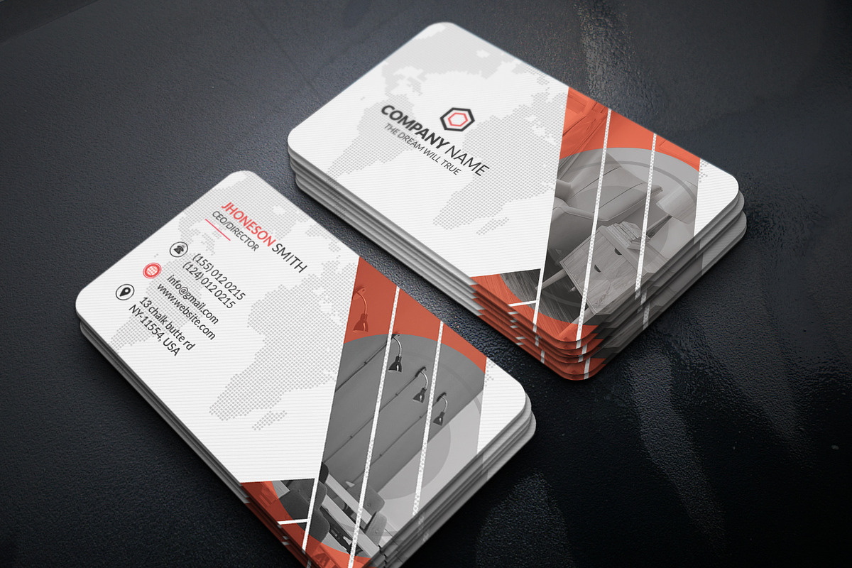 Interior Business Card, a Business Card Template by Helal Shop (Photo 1 of 4)