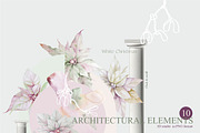 White Christmas, a Decorative Illustration by Collection by VY (Thumbnail 5 of 13)