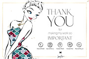 Christmas Mermaids Seamless Patterns, a Pattern Graphic by KaramfilaS (Thumbnail 19 of 19)