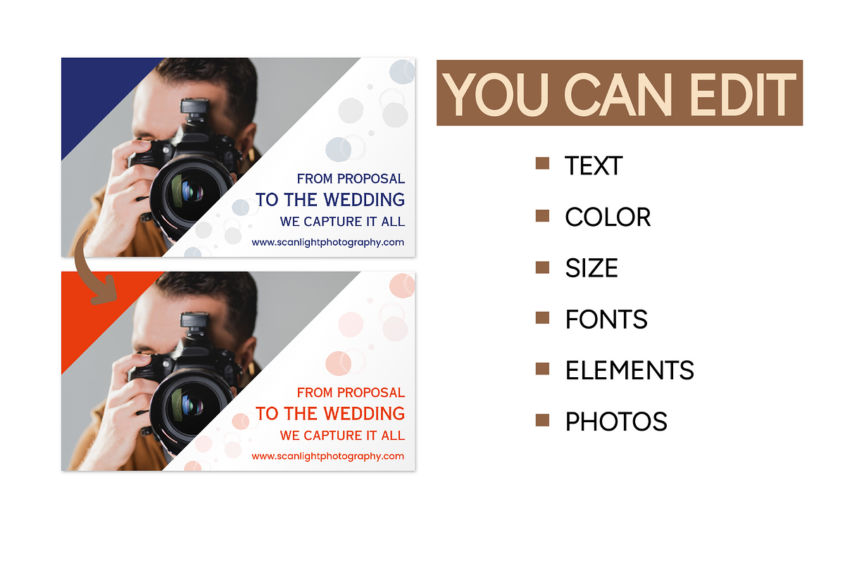 Photographer Branding Mini Bundle, a Social Media Template by Branding by Kellsey (Photo 2 of 5)