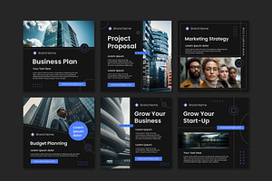 Business Social Media Template, a Templates & Theme by studiogstock