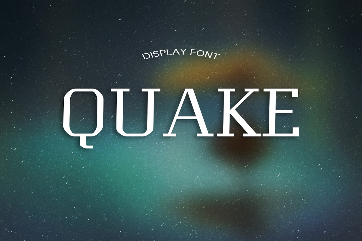 QUAKE font
