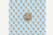 Boy Puppy Dog Digital Paper, a Pattern Graphic by JennyL Designs (Thumbnail 3 of 4)