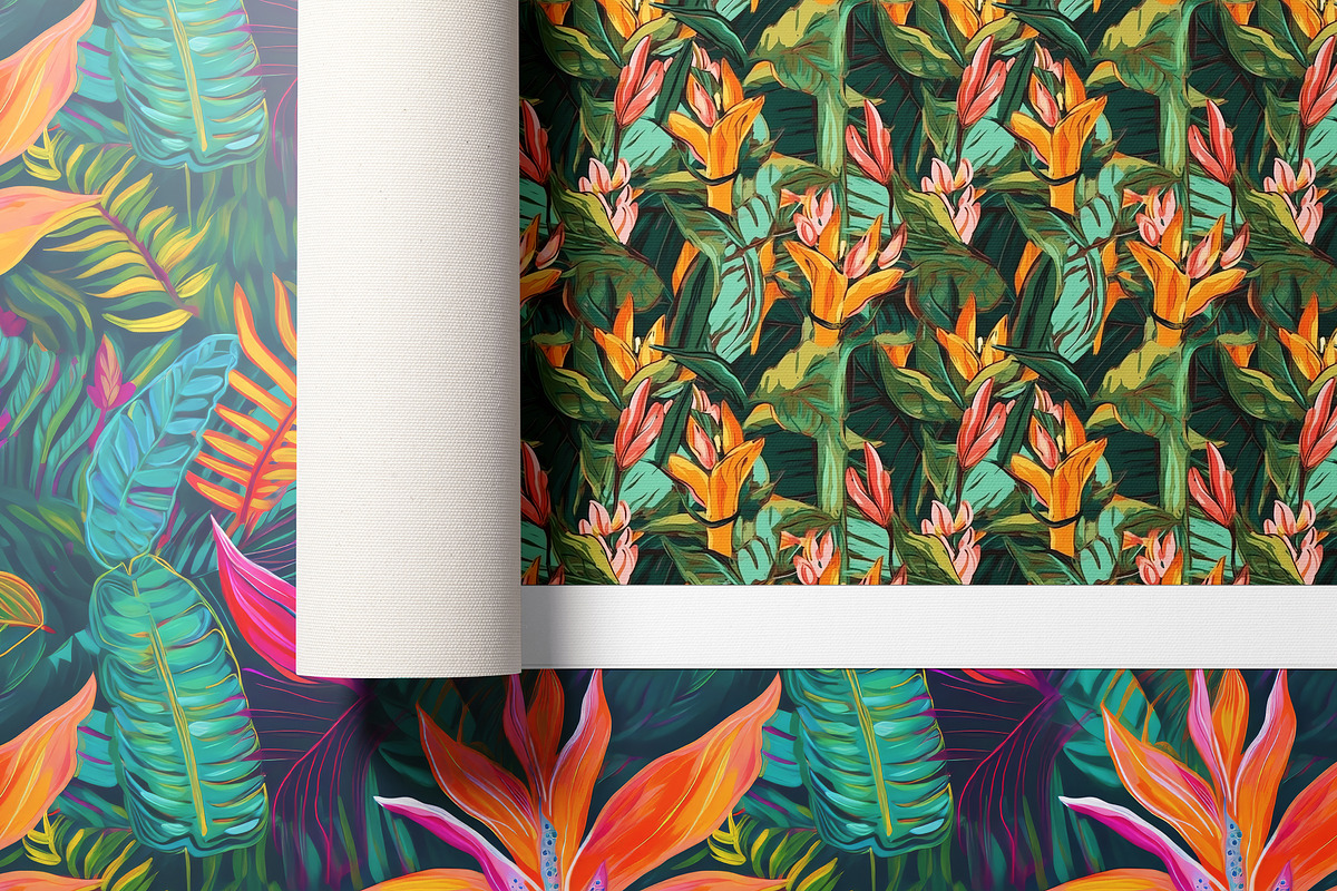 Tropical Seamless Patterns, a Pattern Graphic by Ninterints (Photo 16 of 16)