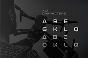 Zean Sharp Geometric Tech Font, a Sans Serif Font by Ebad Designs (Thumbnail 4 of 10)