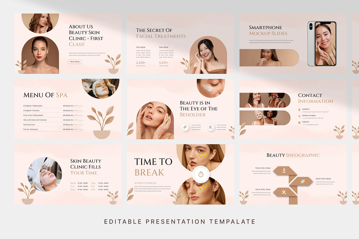 Beauty Skin Clinic Presentation, a Presentation Template by Digitcase x Wealthwells (Photo 3 of 4)
